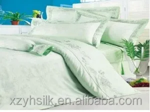 100% Natural Bamboo Fiber Dyed Bedding Set