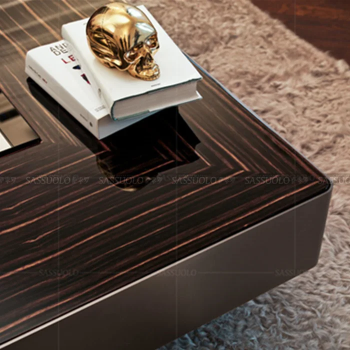 
Sassuolo postmodern unique design diamond diagonal 1.3 m tea table 