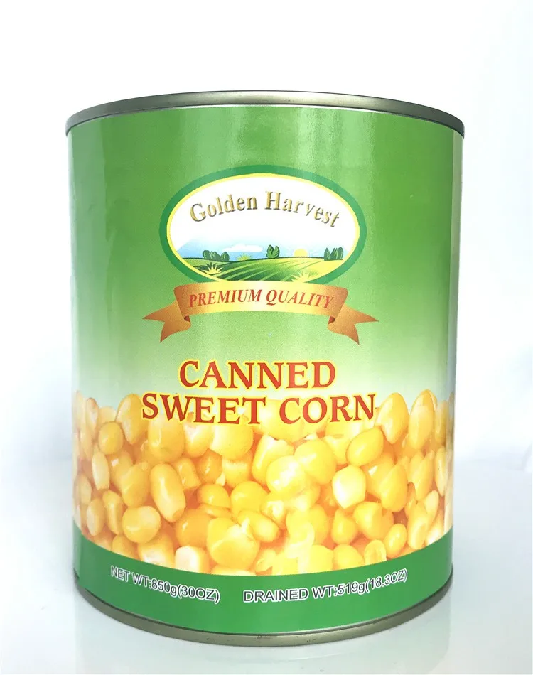 
High Quality Factory Price Canned Sweet Corn 