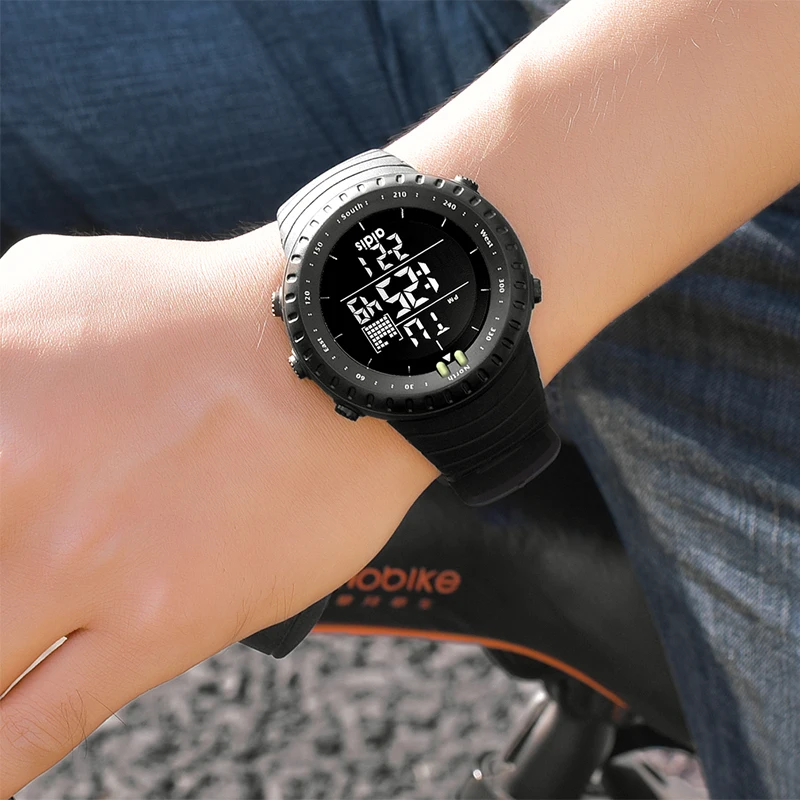 Alarm Chronograph Lcd Display Clock Men Digital Sports Wrist Watch Waterproof Watches