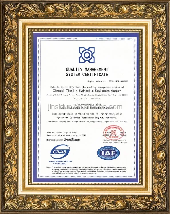 Hydraulic Cylinder Pump Set for Agriculture Machine