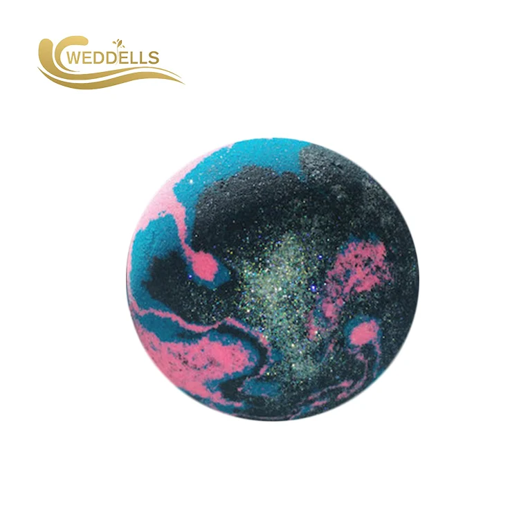 Customise hotsale vegan natural ingredients bath bombs black