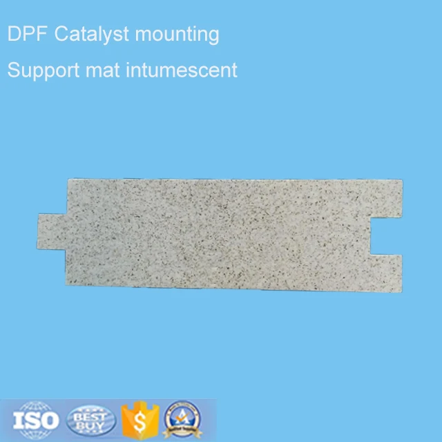 universal catalytic converter support mat