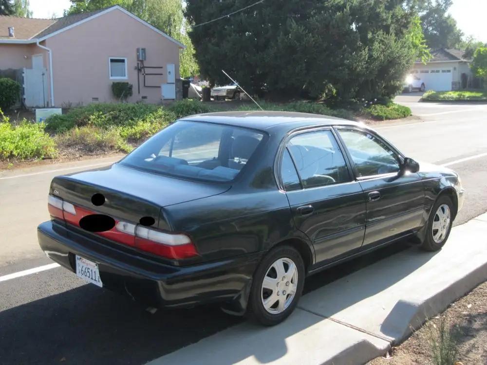  Задний фонарь для corolla ae100 1993 версия