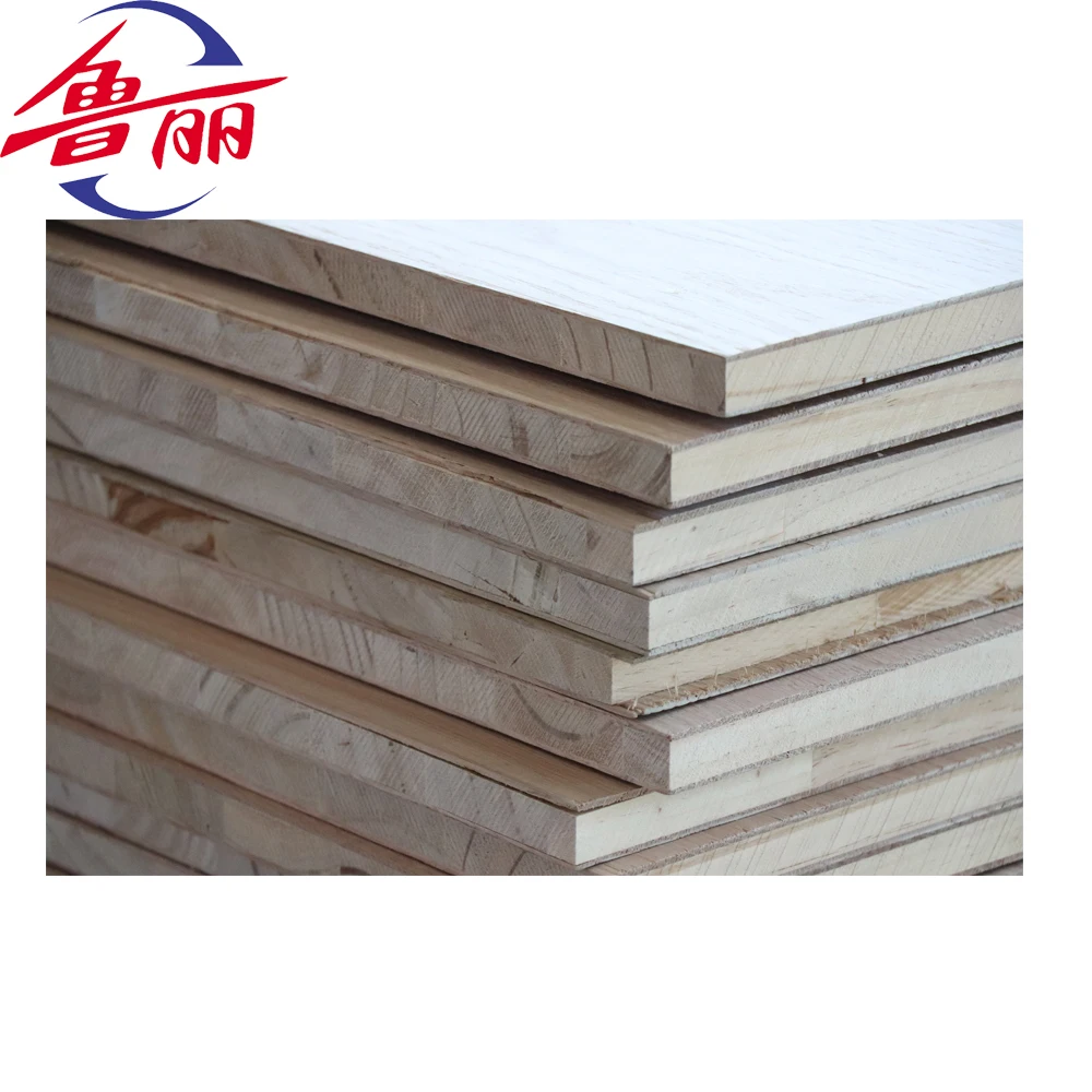 
radiant pine 12mm 15mm 17mm 18mm block board from China for Kitchen cabinet 