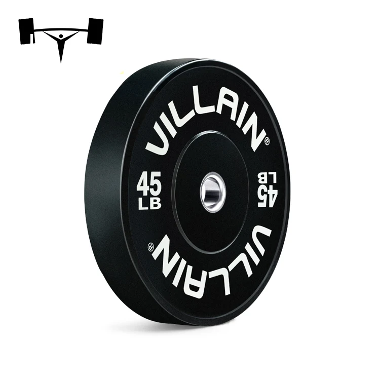 Most Competition Villain Economic Fitness Depot Bumper Plates  For Weightlifting