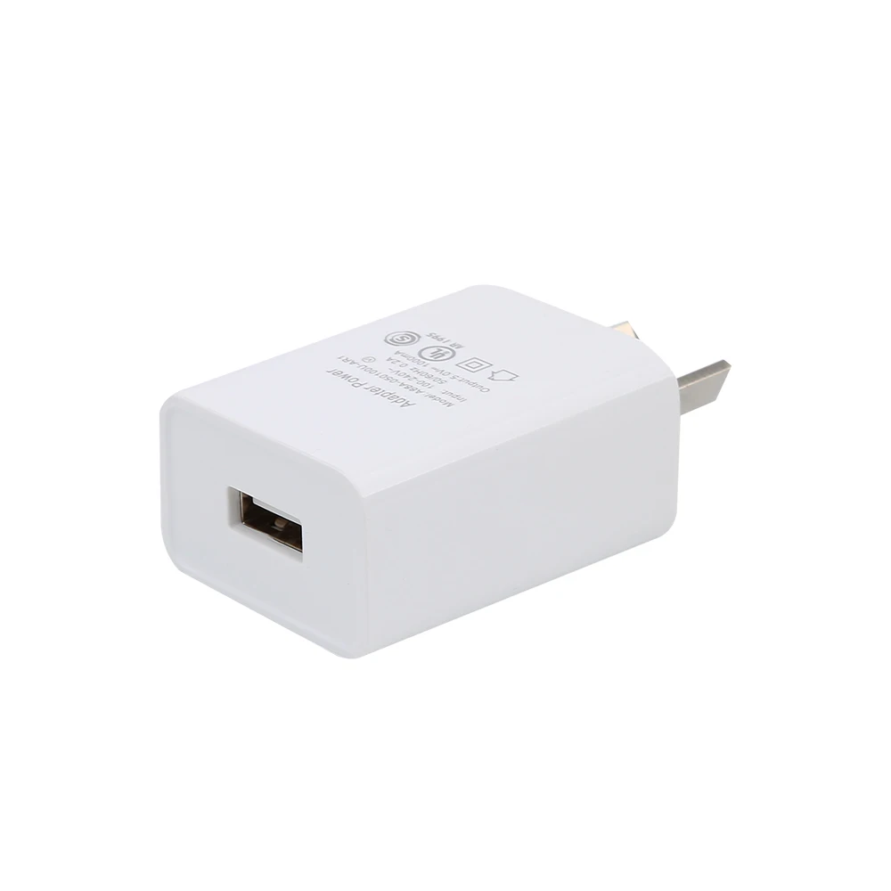 
Argentina market use S-MARK approved massage device lamp pad use 5V1A USB charger 