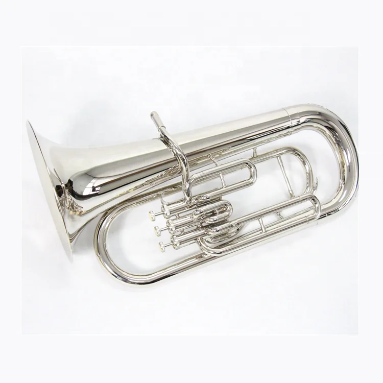 high quality marching euphonium Chinese euphonium horn nickel plated euphonium