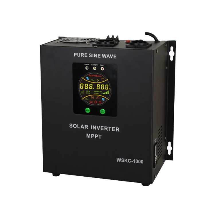 1KVA настенного монтажа Тип off в виде решетки солнечный инвертор для неэлектрифицированная Солнечная силовая установка