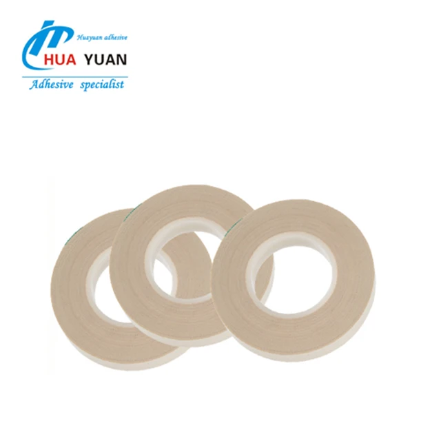Free Sample Good Heat-resistance Glass Cloth Adhesive Tape Double Side PTFE Fiber Glass Cloth Tape