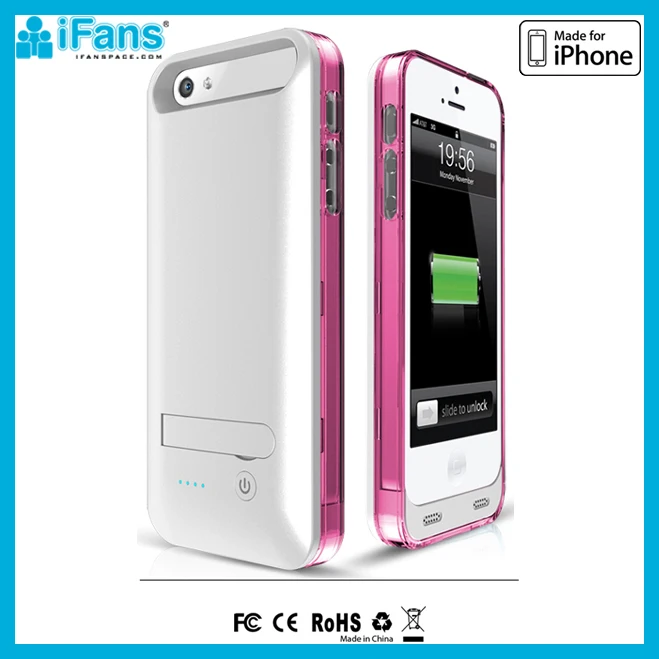 1 год Гарантия 2400мАч дополнительный аккумулятор для iphone 5