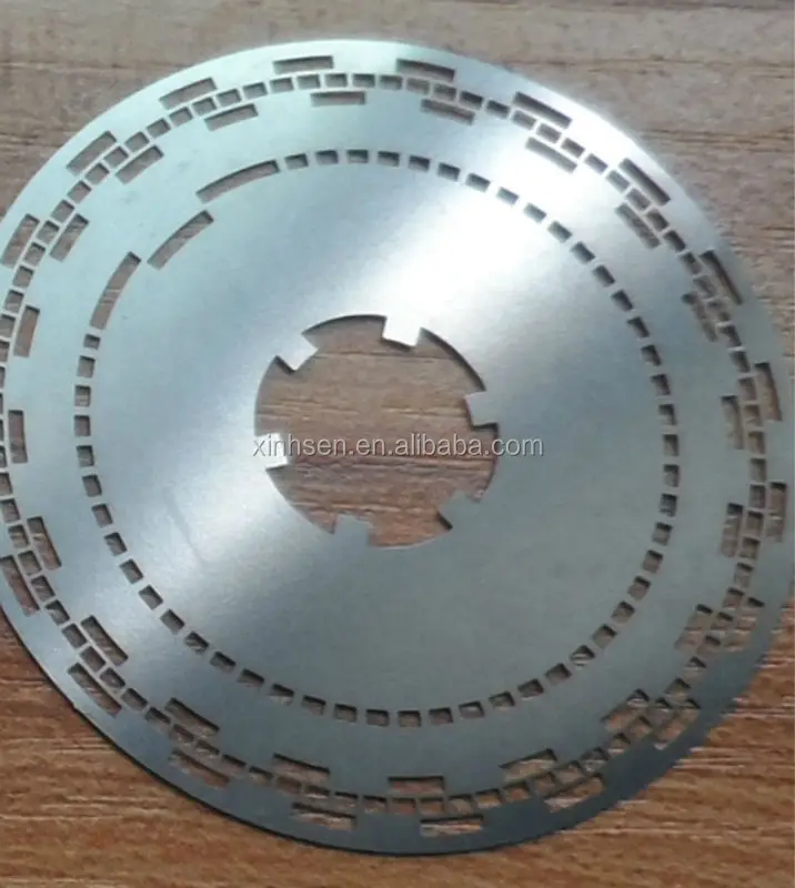 Acid etching metal hardware parts steel encoder wheel disk