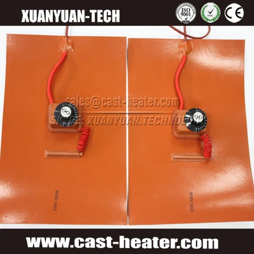 12 volt flexible heater mat with thermostat