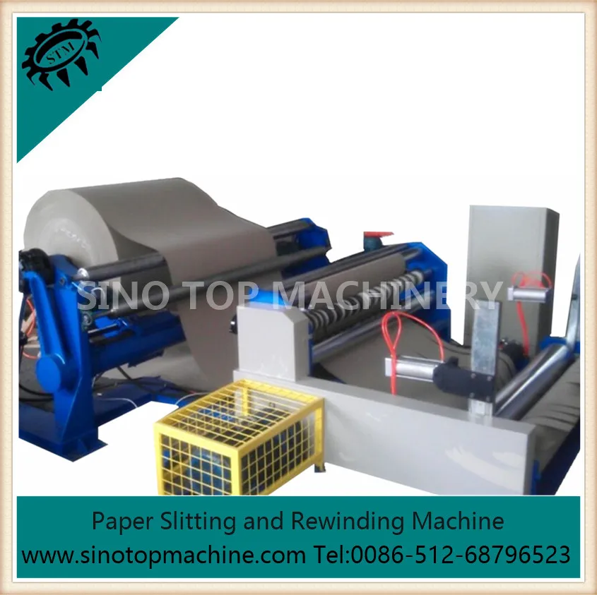 200 m/min paper cutting and rewinding machine