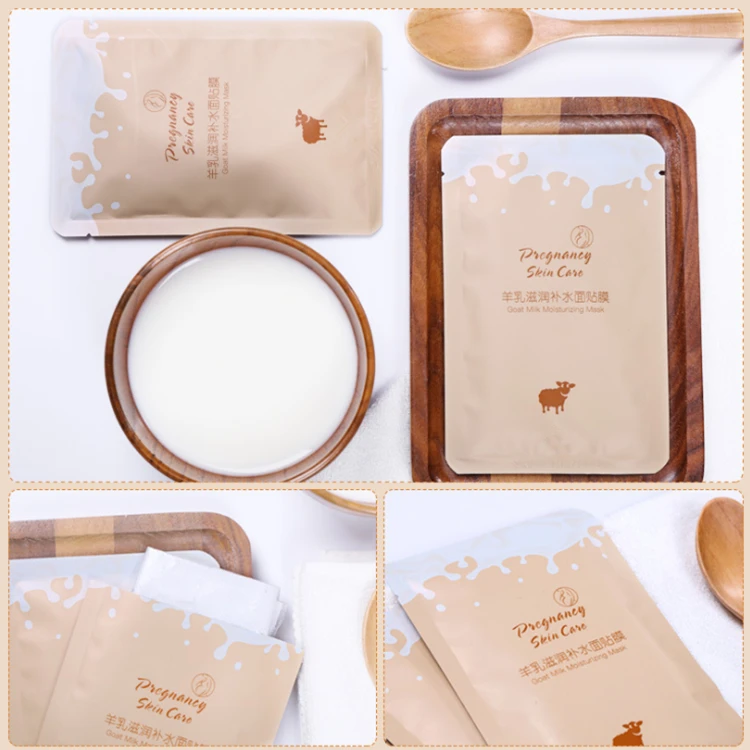 
Face Mask Wholesale Goat Milk Moisturizing Mask Cosmetic Face Mask 