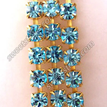 various size Wholesale Fashion bling bling decorative rhinestone trim