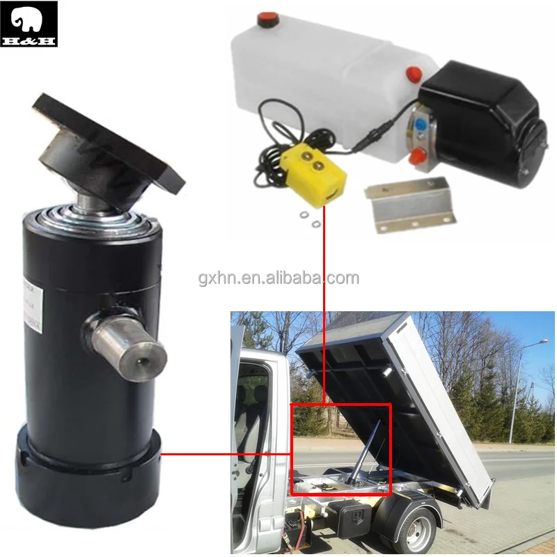 Многоступенчатый/Телескопический гидравлический цилиндр, используемый для самосвала/трактора