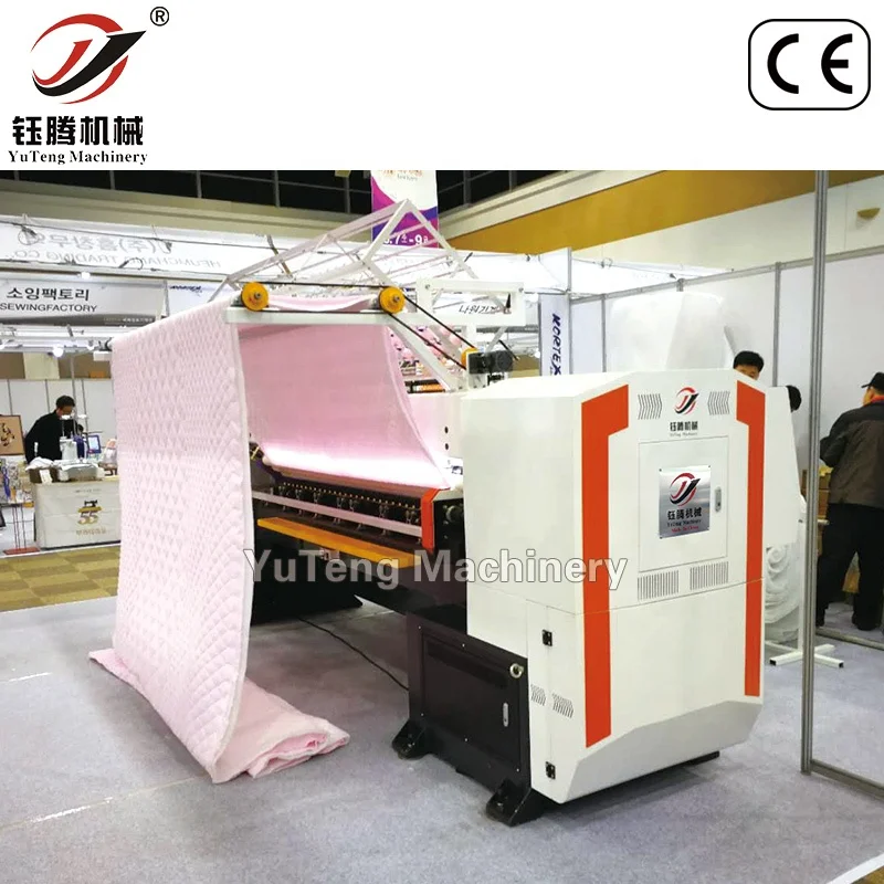 YuTeng Machinery computerized quilting embroidery machine