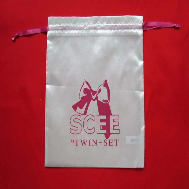 2022 In stock Promotion Hair Satin Bag ,Beautiful Packaging, Hold 1-4 bundles custom packaging silk satin bag