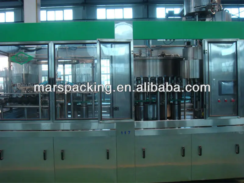 Turnkey Project A to Z Automatic 9000BPH CGF24-24-8 PET Bottle Mineral Water Filling Machine
