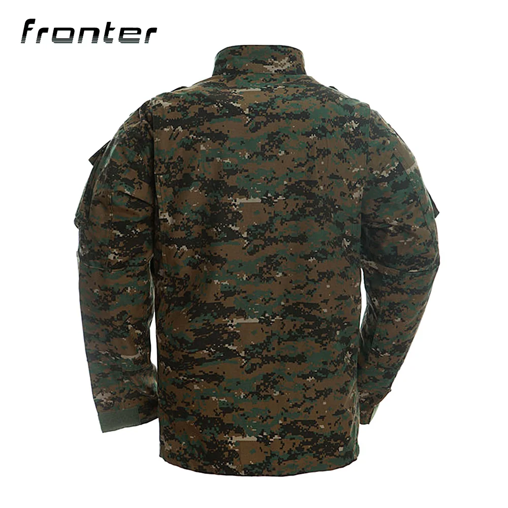 Digital Woodland Camouflage Clothing Plus Size