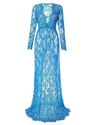 Женское длинное кружевное платье с длинным рукавом для беременных платье макси для фотосъемки платье для беременных