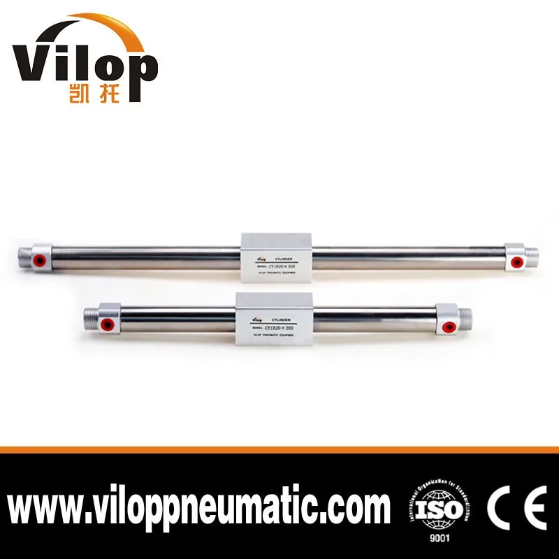 Rodless Pneumatic Actuators Pneumatic Guided Cylinder Type SMC Rodless CY1B Rodless Cylinder