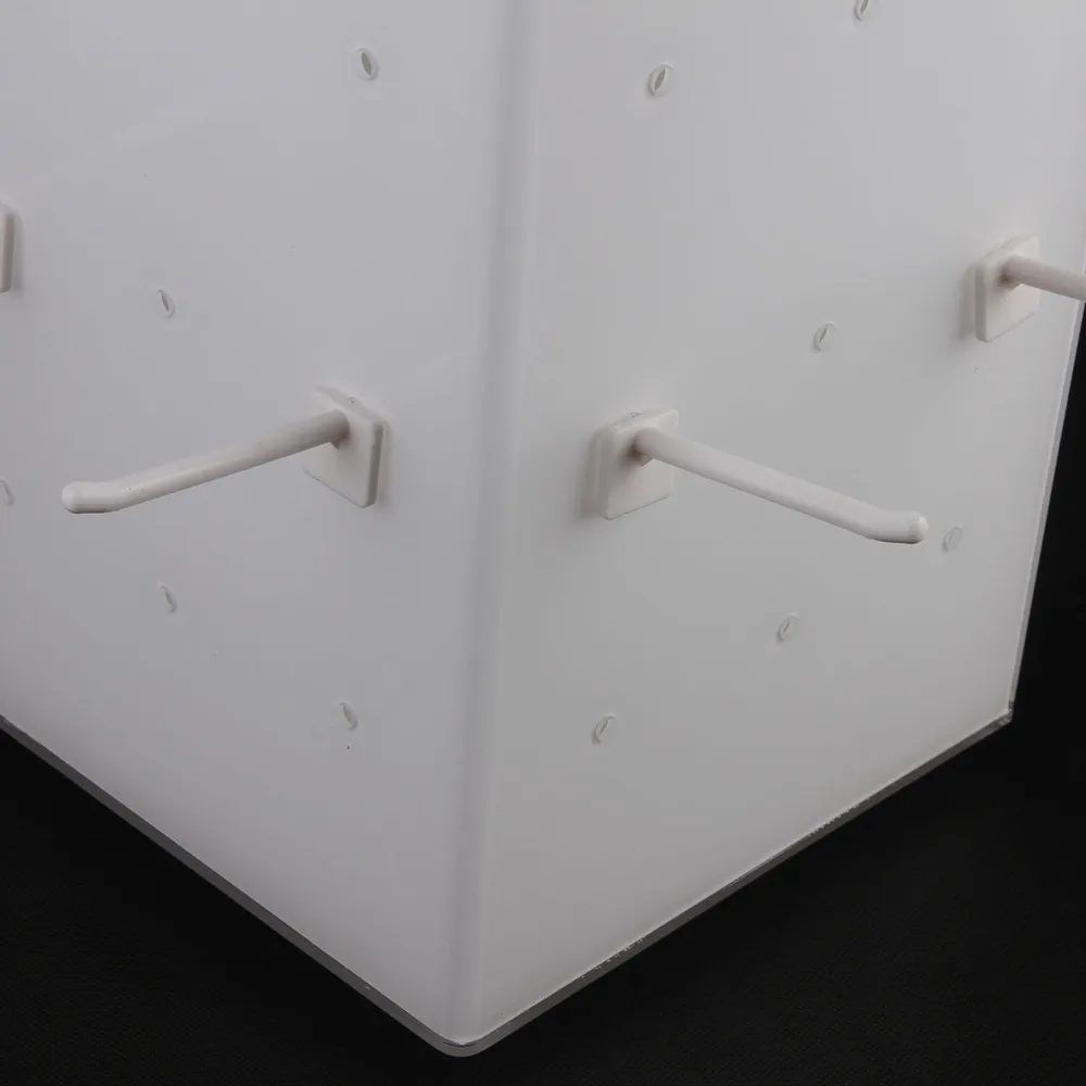 Современная акриловая вращающаяся подставка для сережек ювелирных изделий