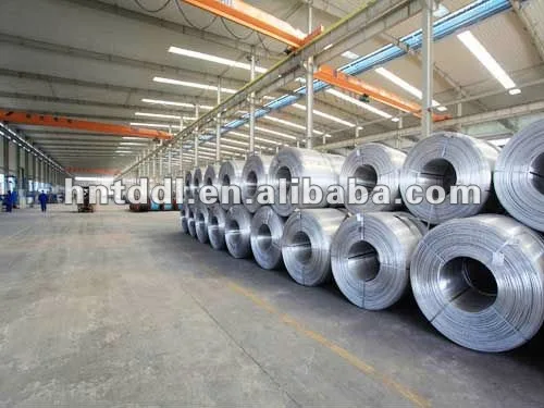 EC Grade Aluminium Wire Rod 9.5mm for Electrical Purposes
