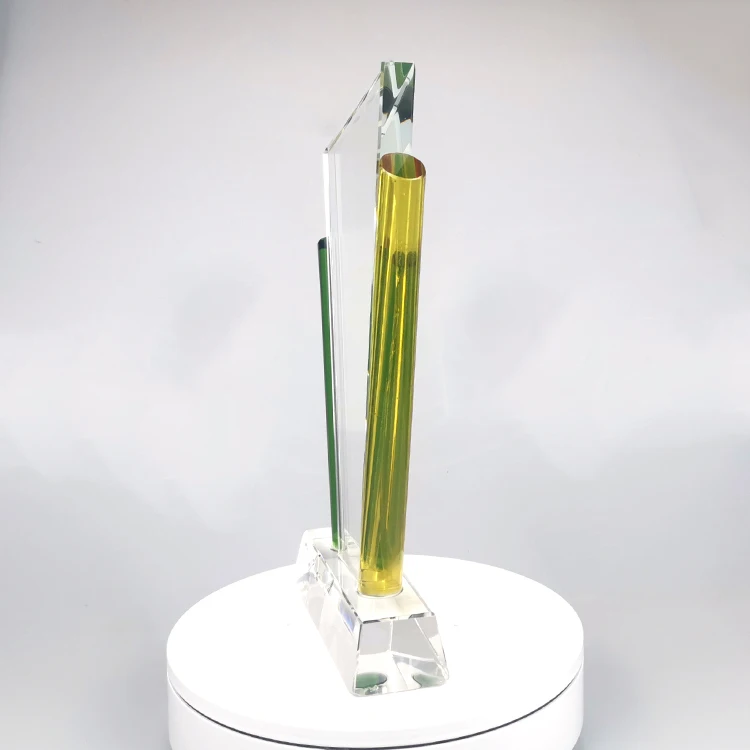 
3d laser block Crystal Trophy / Award / Plaque FOR ENGRAVING 