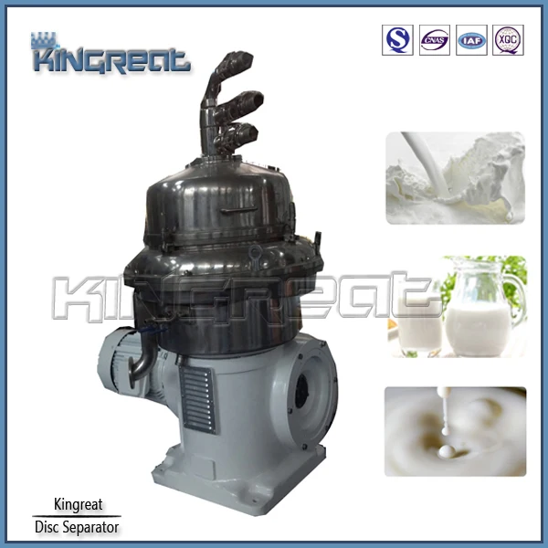 непрерывного молочный очищающий крем разделения автоматический жира удаление центрифуги