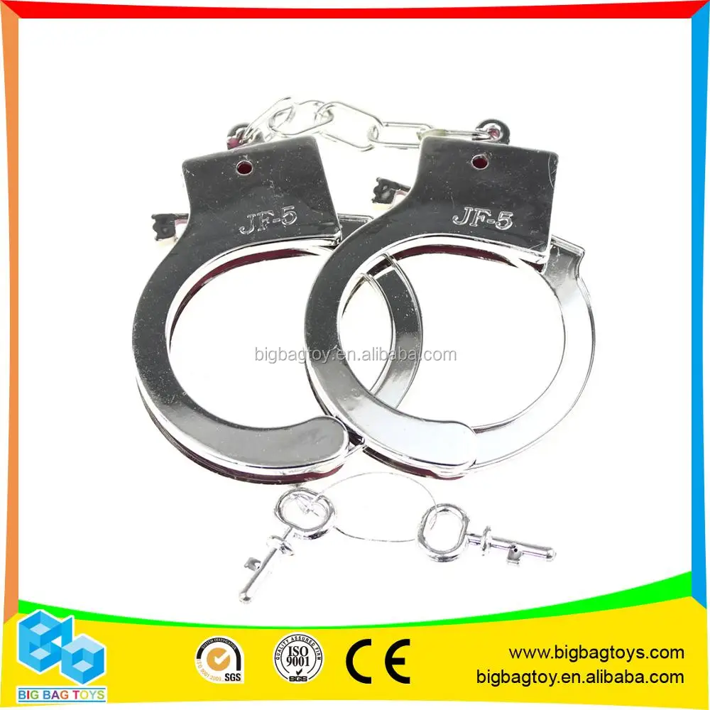 high quality plastic wholesale cheap handcuffs police toys for kids