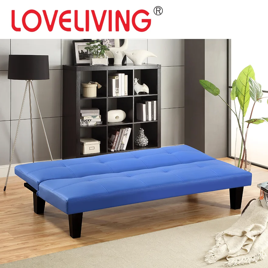 Loveliving Sofa Bed Wholesale Cheap Economic Blue Modern Living Room Sofa Livingroom Furniture Living Room Furniture,three Seat