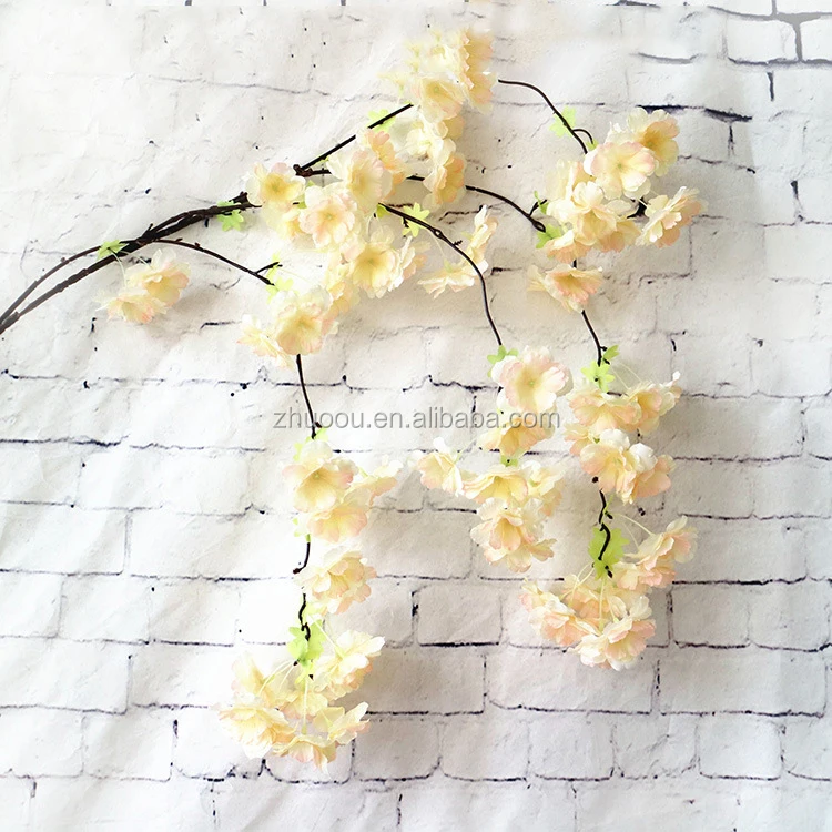 ZERO Artificial Flowers Wedding Decor Cherry Blossom Branch Flowers Fake Flowers Cherry Blossom