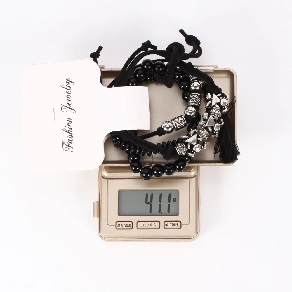 High Quality Fashion Women Vintage Boho Style Multilayer Cheap Beaded Bracelet Wrap Handmade Charm Cute Beads Bracelets For Girl