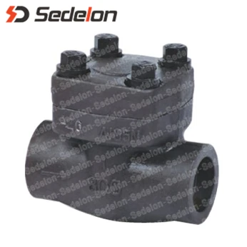 1 inch class 800LB forged check valve A105 SW NPT Flange API602/BS5354/ISO15761