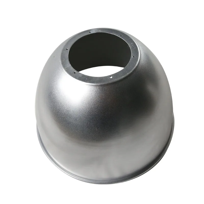 Modern Design round Aluminum High Bay Light Housing Cover Stainless Steel Metal Spinning and Fabrication