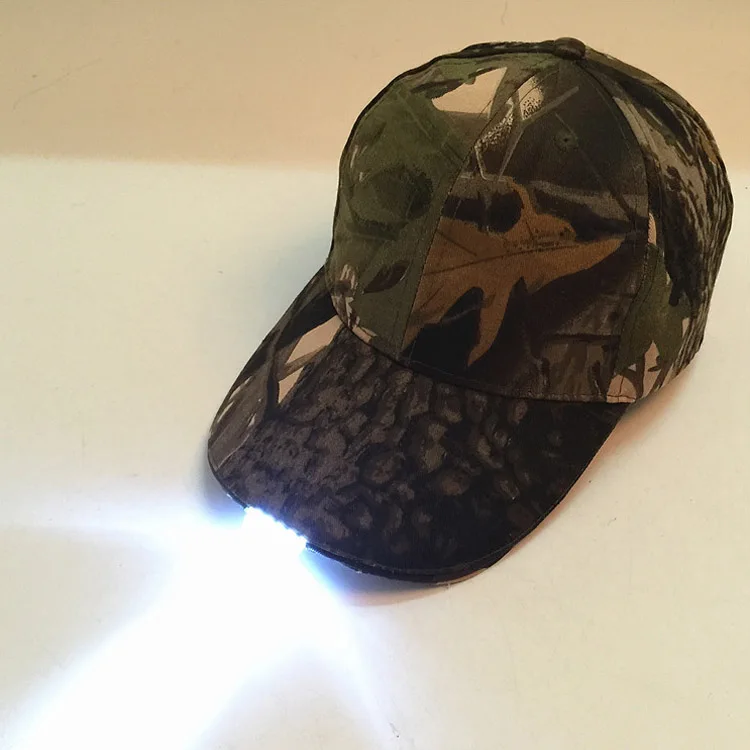 Multifunction led light hat and led baseball cap