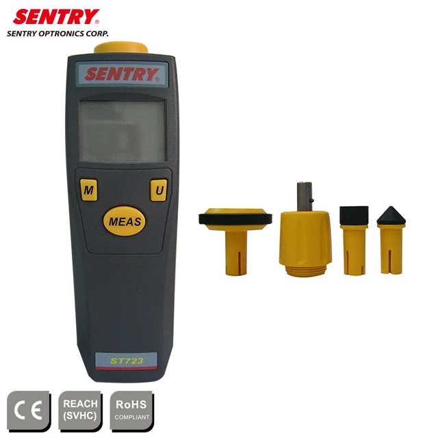 
Handheld Digital Contact rpm Tachometer 