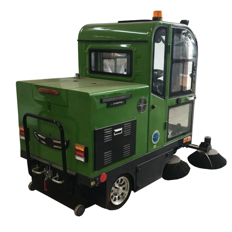 Indoor/Outdoor electric road sweeper machine