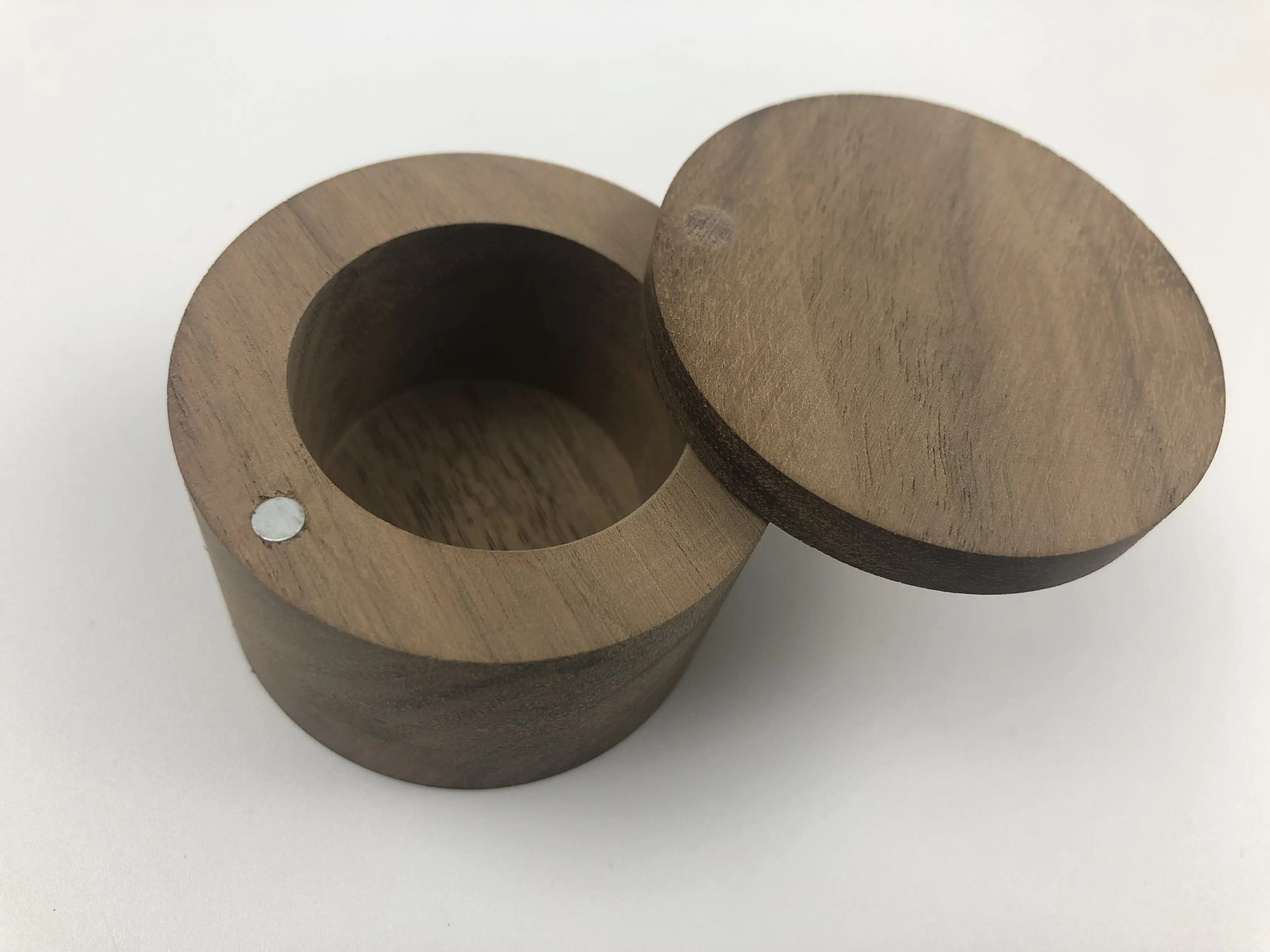 Small Jewelry Gift Box Wood Walnut Ring Box