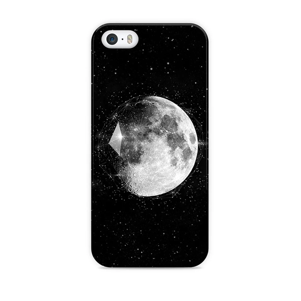 Star bling Stylish Moon pattern case for Iphone X