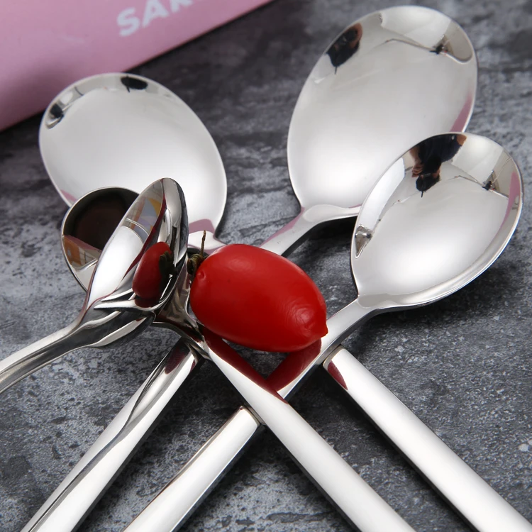 304 Stainless Steel Tea Spoon High Quality,Tea Dessert Spoon Set,Spoons With Logo