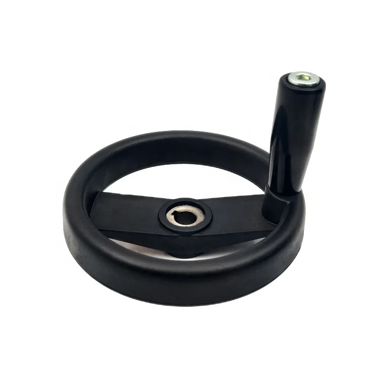 M6 M8 пластиковое ручное колесо с двумя спицами cnc ручное колесо