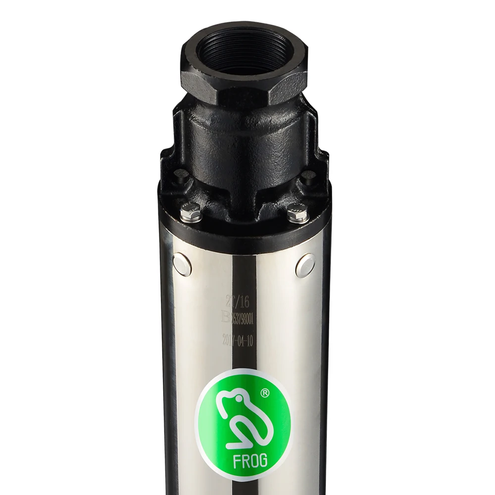 China top brand names FROG centrifugal cast iron clean water pumps chinese submersible pump
