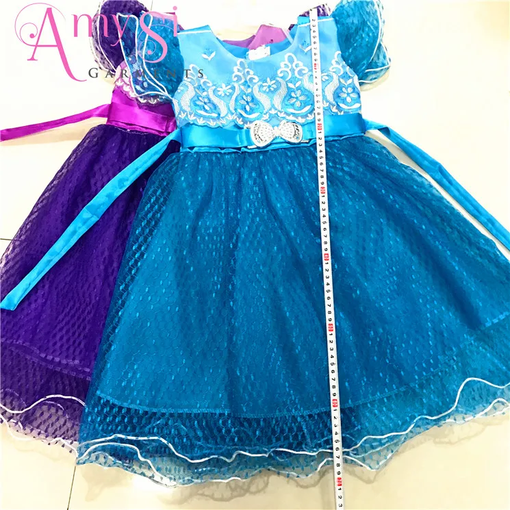 2.9 USD GQ109 New design lace mix color mix size girls twirl dress, kids girls smoking dresses, dress for girl 2-10 year