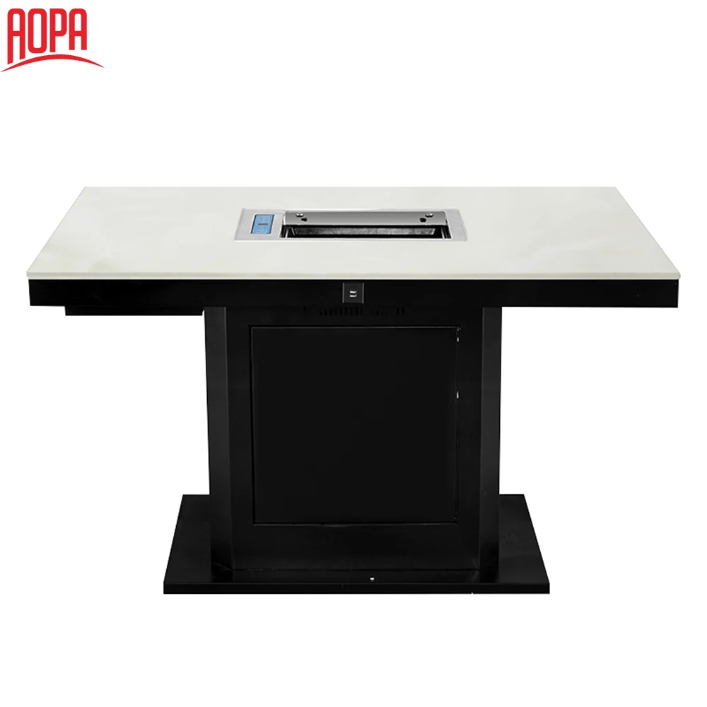 AOPA Korean Hot Pot BBQ Tables For Restaurant
