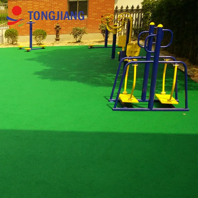 Colored epdm rubber granules for wet pour rubber playground surface
