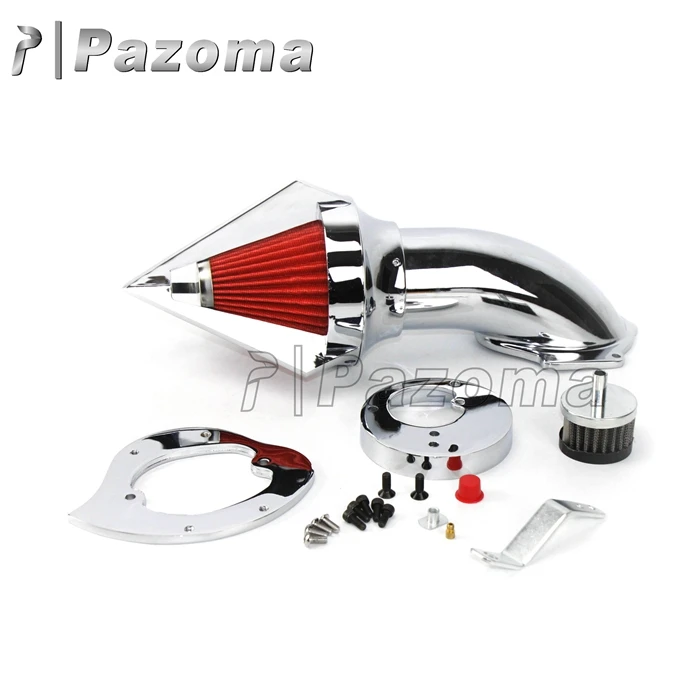 Деталь мотоцикла, новый хромированный воздушный фильтр с шипами, комплект для очистки воздуха мотоцикла для Honda VTX 1300 или VTX1300 все годы