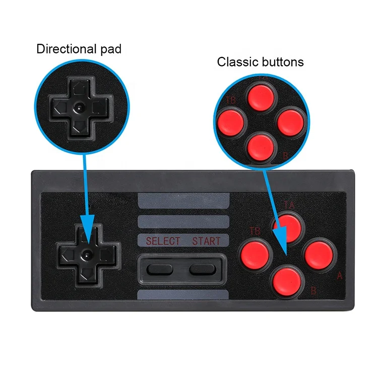 Mini handle for snes wireless classic controller